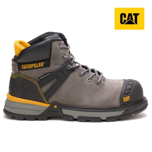 Caterpillar Excavator Superlite Waterproof Nano Toe Werkschoenen Heren Grijs (ALDX.NL)